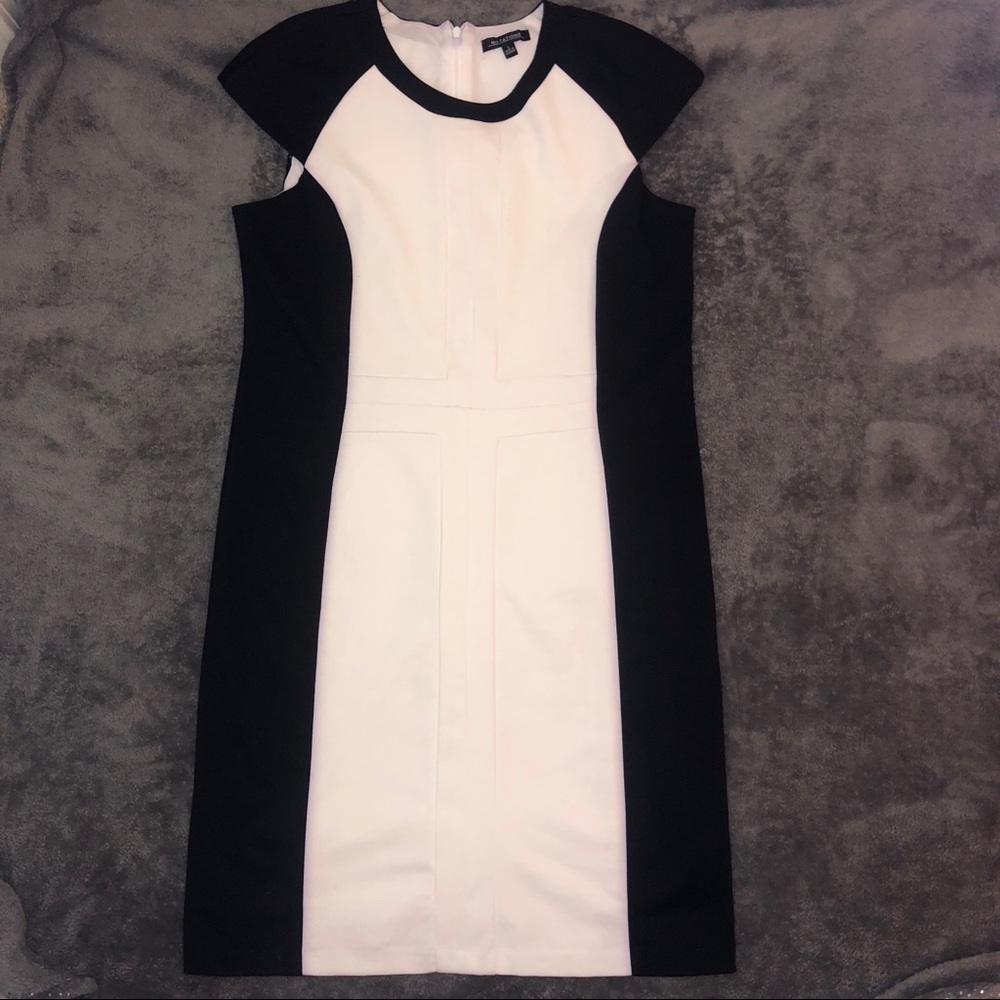 Notations color block dress size L